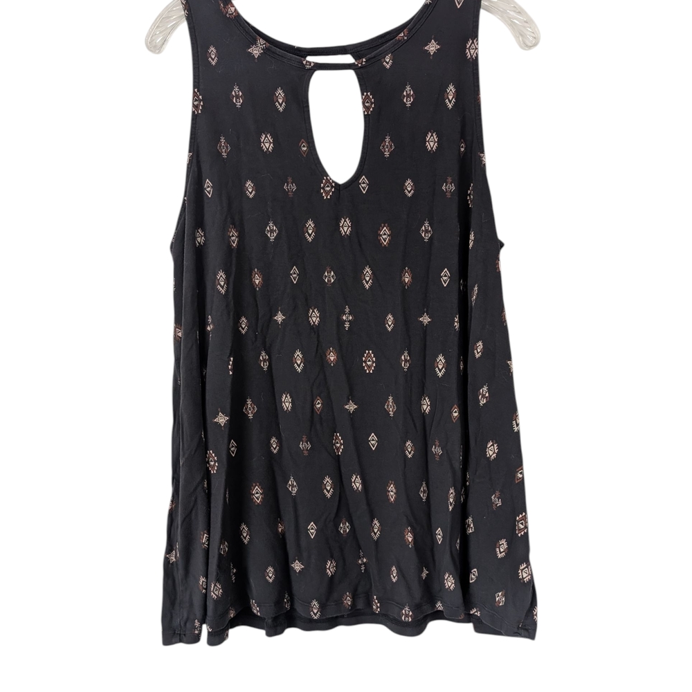 Torrid Grey Geo Print Soft Tank Top Sz.18/20